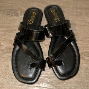 Black sandals